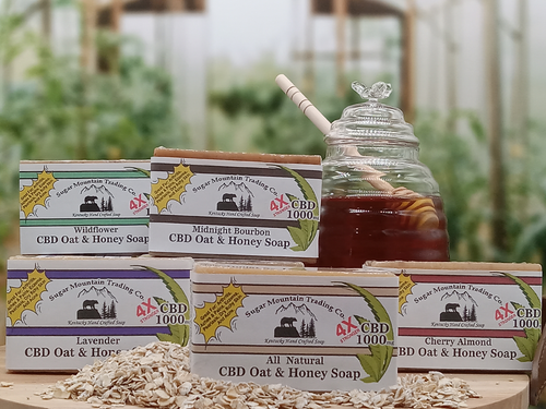 CBD Infused Oatmeal Honey Soap