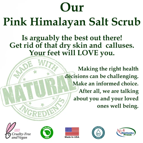 Pink Himalayan Salt Scrub Bar