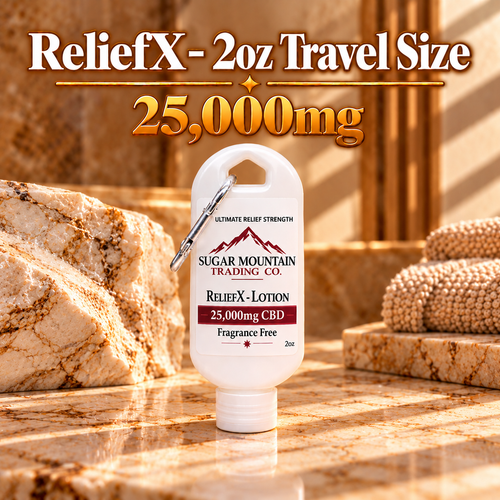 ReliefX - 2oz Travel Size 25,000mg
