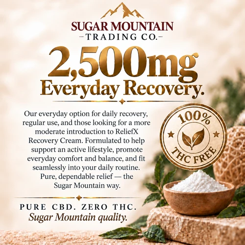 ReliefX - Cream - Everyday Recovery 2,500mg