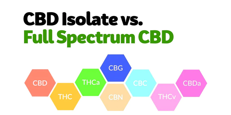 Difference Between CBD Isolate and CBD Full Spectrum Oil.