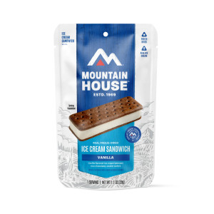 Mountain House Vanilla Ice Cream Sandwich Mountain House Vanilla Ice Cream Sandwich