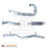 Outback Exhaust system to suit TOYOTA LANDCRUISER 79 Series SINGLE CAB Ute 4.5L V8 3" 409 Stainless Exhaust system