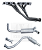 Outback Exhaust system to suit TOYOTA LANDCRUISER 105 Series WAGON 4.5L 6CYL PETROL FZJ105 2.5” Stainless Steel Exhaust System With Extractors