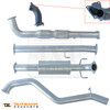 Outback Exhaust system to suit  FOTON TUNLAND UTE  2.8L Common Rail 409 Stainless Steel Exhaust System 2014-2016