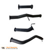 Outback Exhausts to suit MITSUBISHI PAJERO SPORT 3.5" DPF Back 409 Stainless Steel System