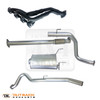 Outback Exhaust system to suit TOYOTA HILUX LN167 Dual Cab Normally Aspirated 5L 3.0L up to 02/2005 2.5” Stainless Steel Exhaust System With Extractors