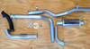 Outback Exhaust system to suit TOYOTA LANDCRUISER 75 Series UTE 6CYL 4.2L HZJ75 Cab Chassis DTS Turbo 3" Stainless Steel Exhaust system
