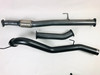 Outback Exhaust system to suit BT50 4WD UTE 3.0L TD 3.5" DPF Back 409 Stainless Steel Exhaust System 09/2020 on