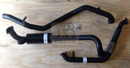 Outback Exhaust system to suit TOYOTA LANDCRUISER 80 Series WAGON DTS TURBO FITTED 3” 409 Stainless Steel Exhaust System