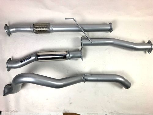 3'' Outback Exhaust system to suit  ISUZU D MAX 4WD UTE  Model 2017 onwards, DPF Back, 409 Stainless Steel 