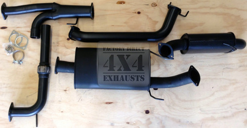 Outback Exhausts to suit NISSAN PATROL WAGON Y62 8cyl 5.6L Petrol 3" 409 Stainless Steel Cat Back Exhaust System