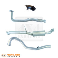 Outback Exhausts to suit NISSAN PATROL GU UTE 4.2L 6CYL TD42 3"(Leaf Spring Rear) 409 Stainless Steel Exhaust System