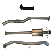 Outback Exhausts to suit Mitsubishi Delica 2.8L SWB 3" Turbo Back 409 Stainless Steel Exhaust System