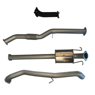 Outback Exhausts to suit Mitsubishi Delica 2.8L LWB 3" Turbo Back 409 Stainless Steel Exhaust System