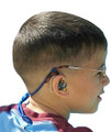 Our SafeNSound Clipz™ attach to glasses and/or hearing device and then directly to the wearer's clothing. Because of our unique design all of our products can be worn with glasses or hearing devices alone or both simultaneously without modification!