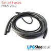 4 cylinders PRINS VSI-2.0 Kit set system lpg cng hoses pipes