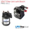 two outlet PRINS VSI-2.0 Kit set system lpg cng filter unit