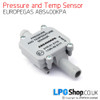 Europegas reducer temperature sensor and measurement tee.