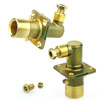 uk bayonet autogas lpg filling point to 8mm brass pipe with olive and w21 female thread 90 deg square