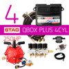 AC STAG 4Cylinder QBox Plus OBD 250HP BFC ECU Controller Kit Autogas LPG CNG wiring loom