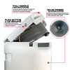OGO® Origin Compact - Composting Toilet with Electric Mixer