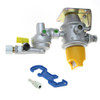 GOK Caramatic DriveTwo 30mBar horizontal automatic changeover gas pressure regulator with crash sensor for motorhome caravan