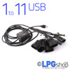 11 in 1 USB FTDI LPG Autogas Diagnostic Interface Lead 14