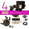 AC STAG 200 GoFast 4cylinder lpg autogas cng conversion kit