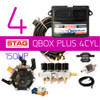 AC STAG 4Cylinder Q Box Plus OBD ECU Controller Kit Autogas LPG CNG wiring loom