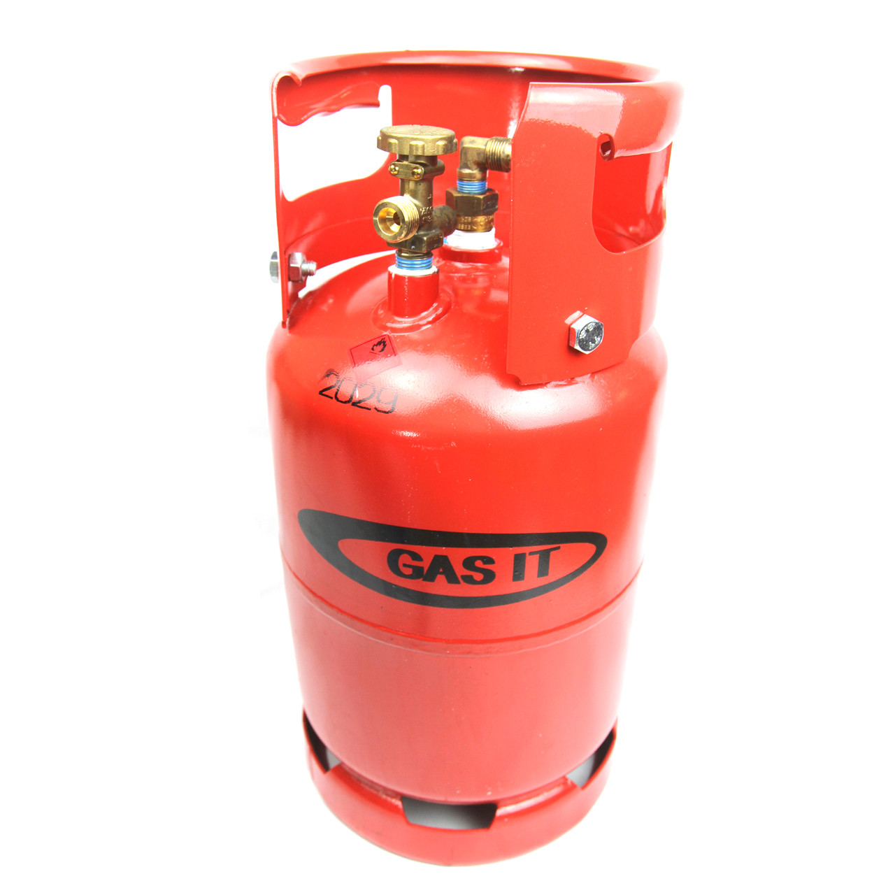 GasIt 18kg LPG Propane Butane Refillable Gas Bottle