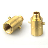 uk bayonet w21-8 to rv motorhome gas cylinder lpg nozzle adaptor g 3/8" inch 18 npt