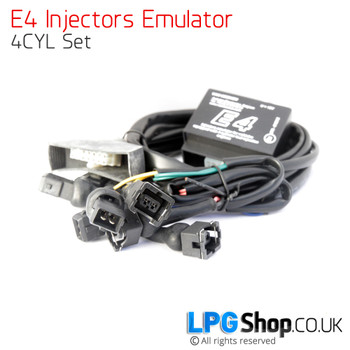 E4 4CYL Injectors Emulator