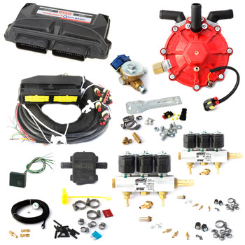 ac stag 6 cylinder autogas conversion kit qmax basic non obd with 250hp reducer 6 injectors ac stag 6 cylinder autogas conversion kit qmax basic non obd with 250hp reducer 6 injectors