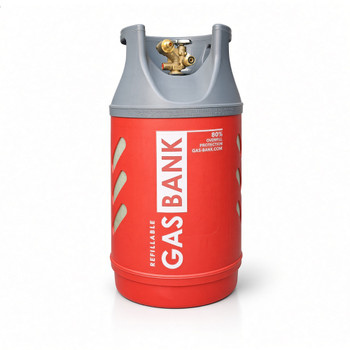 GasBank Duo 11kg Light Composite Refillable Gas Cylinder