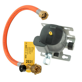 Motorhome Regulator 30mbar with G12 Pigtail 45cm x M20
