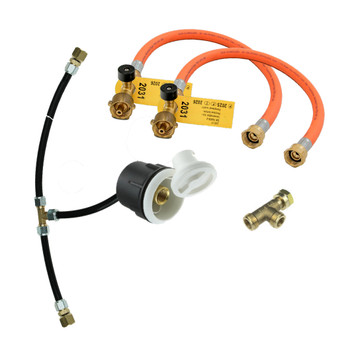 Gasbank Connection Box with white box filling point 