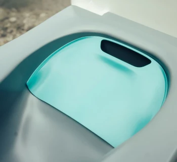 Trelino Vela Privacy Flap for Composting Toilet