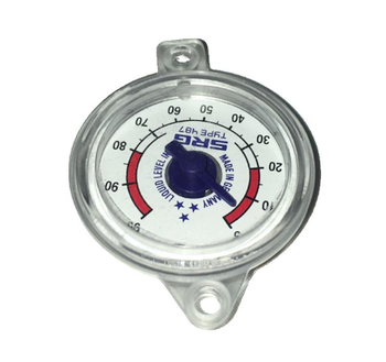 SRG gauge for underslung gas tanks