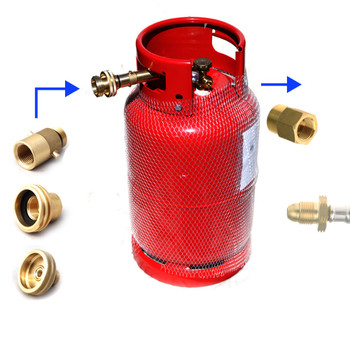 Safefill Gas Bottle European Filling Adapter Set