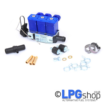 OMVL REG 3 Cylinder LPG Autogas Injectors Plastic with Temperature Sensor and Vacuum OMVL REG 3 Cylinder LPG Autogas Injectors Plastic with Temperature Sensor and Vacuum