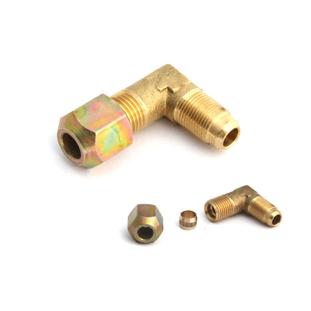 8mm to m12 brass lpg pipe connector with olive compression