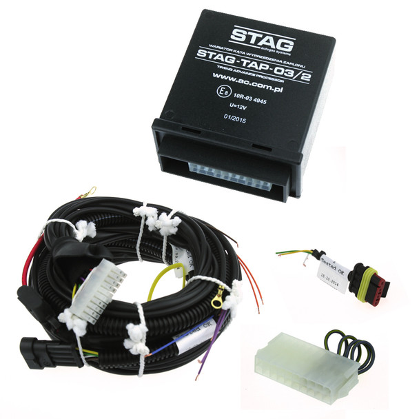 STAG TAP-03 advance timing processor for engines with a digital crankshaft position sensor and up to 2 electronic camshaft position sensors