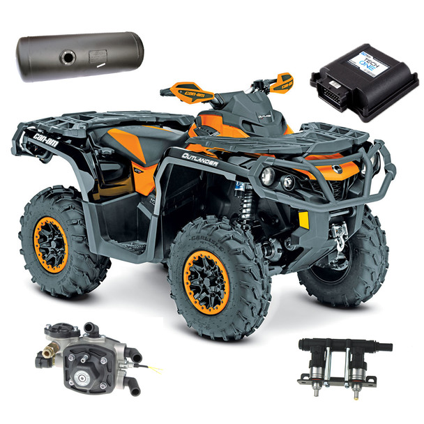 All-terrain ATV, Quad bikes autogas, LPG, propane conversion kit