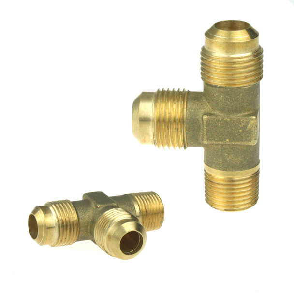 T Connector for Filling Two Bottles JIC 3/4" G3/8"