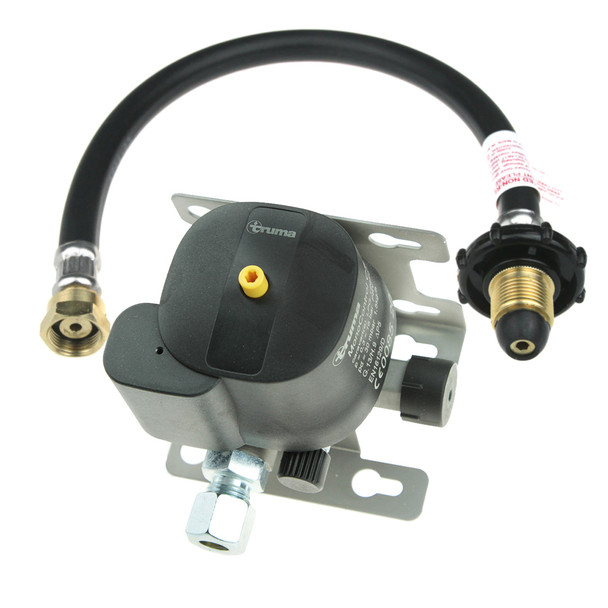 Truma MonoControl Regulator Crash Sensor 30mbar with UK POL Calor to M20 75cm Pigtail