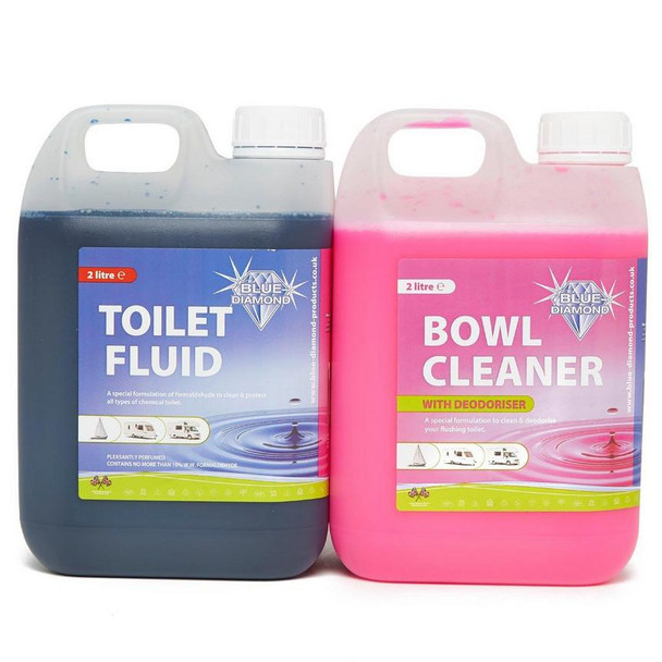 Blue Diamond Toilet Fluid Duo Pack