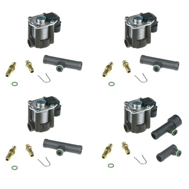 AC STAG 4CYL W031 STD Injectors Inline T Adapters