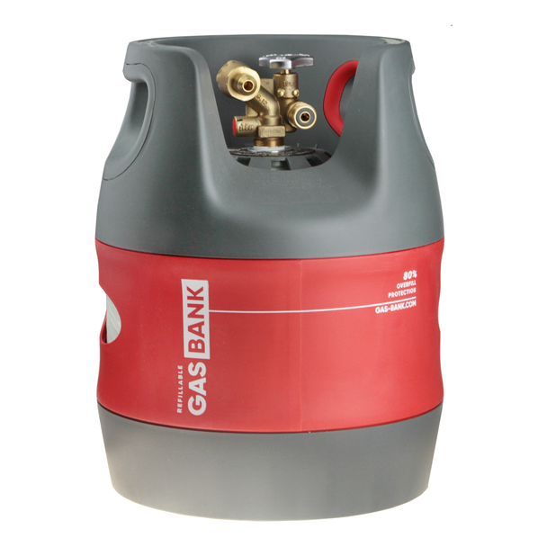 GasBank Duo 5kg LPG Light Composite Bottle