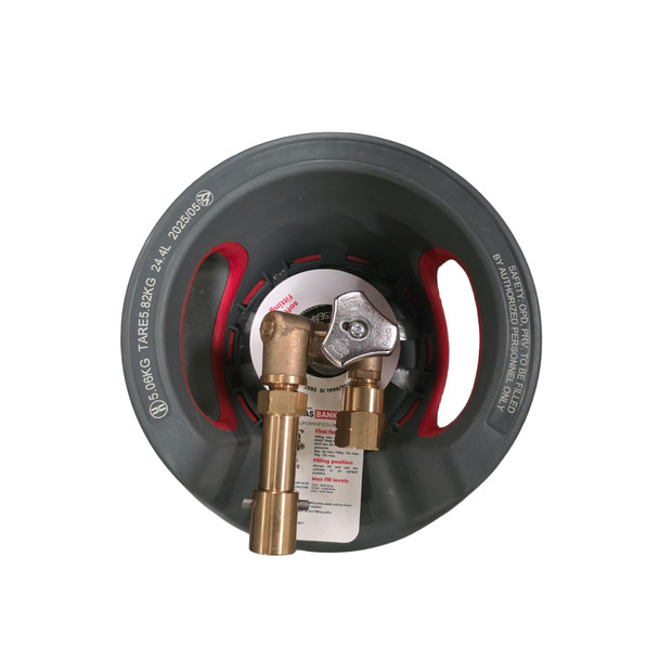 GasBank DUO Direct Filling Set with Non-Return Valve